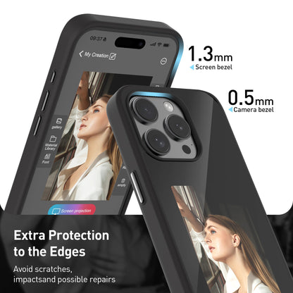 E-ink NFC Smart Screen phone case shockproof shell