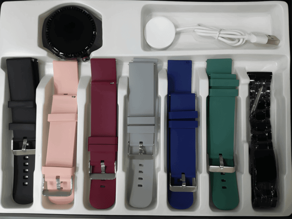 C400 ( 7+1 ) Smart Sports Watch | Round Dial