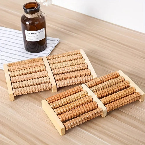 Wooden Foot Massager
