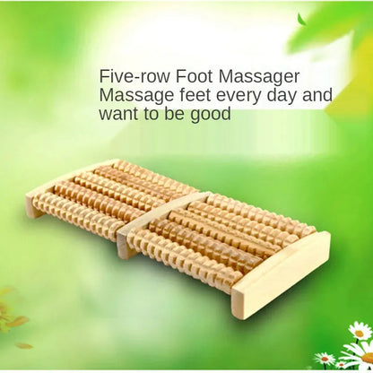 Wooden Foot Massager
