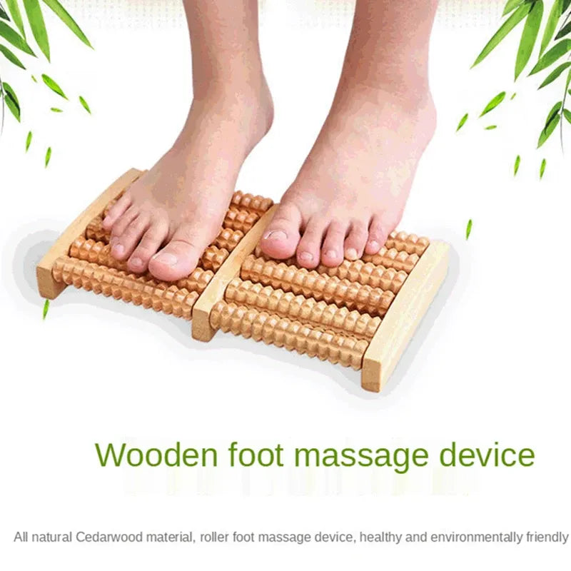 Wooden Foot Massager